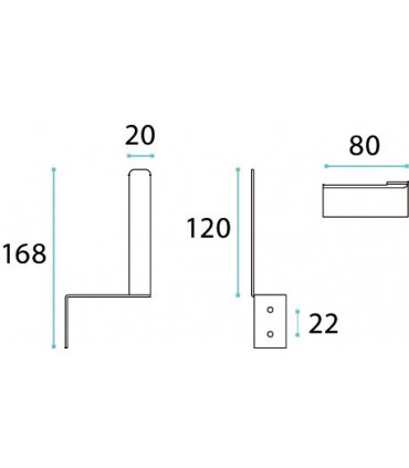 Porte rouleau série 2D