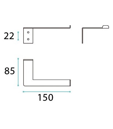Porte rouleau série 2D