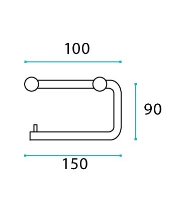 Porte rouleau série Fine
