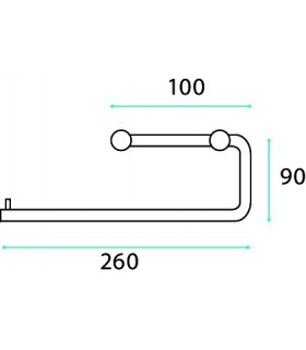 Porte rouleau série Fine Porte rouleau série Fine
