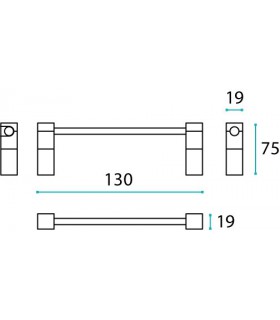 Porte rouleau série Cyladro Porte rouleau série Cyladro