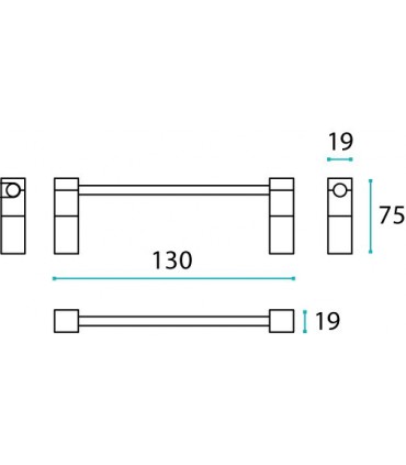 Porte rouleau série Cyladro