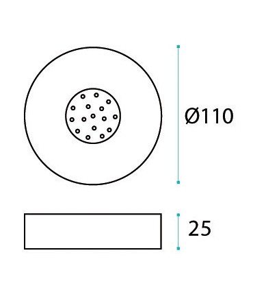 Porte savon série Tonda