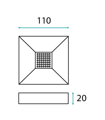 Porte savon série Quadro