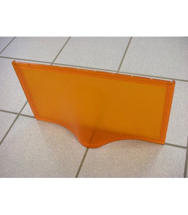 Etagère design Pélican orange