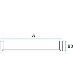 Porte serviette série Méridian Porte serviette série Méridian