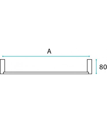 Porte serviette série Méridian
