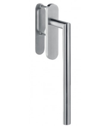 Poignée double de manœuvre dirigent pour coulissant à translation