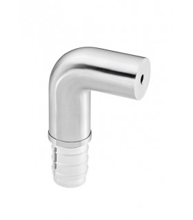 Poignée modulaire série Easy round coudée 90°