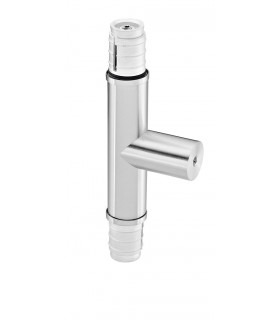 Poignée modulaire série Easy round intermédiaire en T