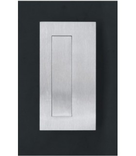 Poignée cuvette série Open Closed fermée 135 x 70 mm