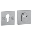 Rosace de protection carrée double inox aisi 304 Rosace de protection carrée double inox aisi 304