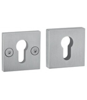 Rosace de protection carrée double inox aisi 304 Rosace de protection carrée double inox aisi 304