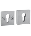 Rosace de protection carrée double inox aisi 304 Rosace de protection carrée double inox aisi 304