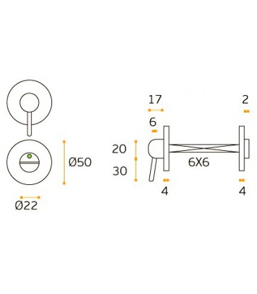 Rosace a condamnation