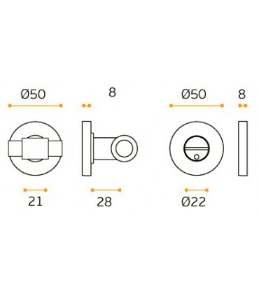Rosace a condamnation
