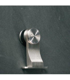 Support de fixation en inox pour volume en verre