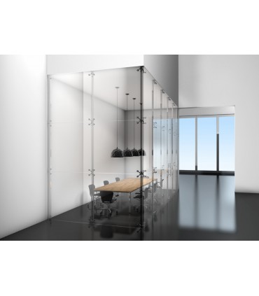 Spider inox brossé 1 branche 