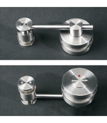 Condamnation pour porte en verre avec imposte verre