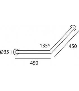Barre de maintien Ø 35 mm Barre de maintien Ø 35 mm