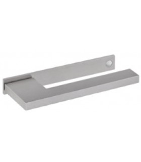 Paire de poignée sur plaque rectangulaire série Slim