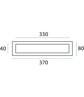 Entrée de boite à lettre ouverture intérieure