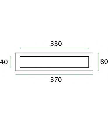 Entrée de boite à lettre ouverture intérieure