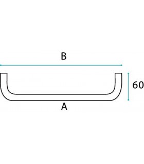 Porte serviette en inox série Tonda Porte serviette en inox série Tonda