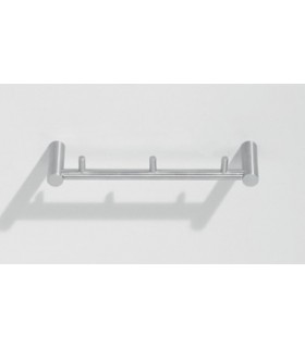Patère triple en inox série Fine Patère triple en inox série Fine