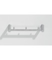 Patère triple en inox série Fine Patère triple en inox série Fine