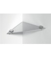 Etagère d'angle en inox série Quadrato Etagère d'angle en inox série Quadrato
