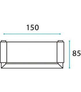 Etagère porte savon en inox série Angulo Etagère porte savon en inox série Angulo