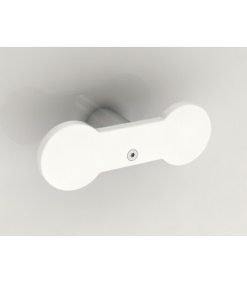 Patère porte peignoir Button double Patère porte peignoir Button double