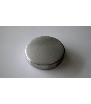 Rosace inox borgne Ø 53 mm