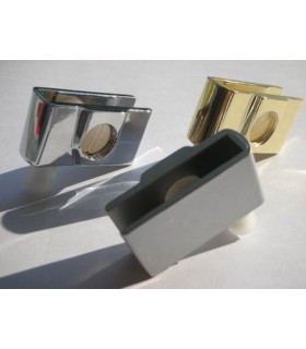 Penture pour porte en verre d'épaisseur maxi 6 mm Penture pour porte en verre d'épaisseur maxi 6 mm