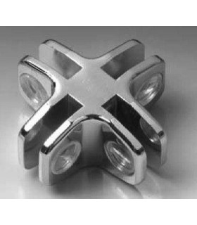 Connecteur quatre volumes de verre à 90° et 180° Connecteur quatre volumes de verre à 90° et 180°