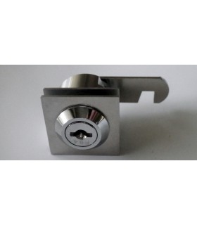 Serrure batteuse à cylindre amovible avec enjoliveur carré Serrure batteuse à cylindre amovible avec enjoliveur carré