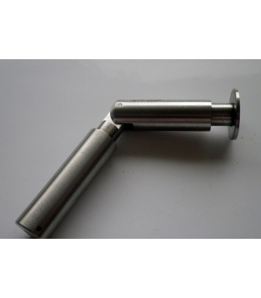 Fixation haute ou basse orientable pour câble Ø 3 mm