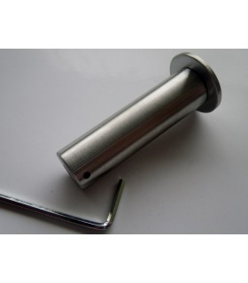 Fixation haute ou basse en inox pour câble Ø 2.5 à 3 mm