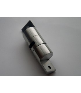 Support double pivotant en inox pour étagère en bois Support double pivotant en inox pour étagère en bois