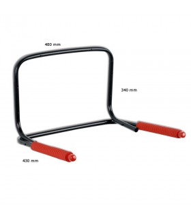 Crochet porte vélo rabattable