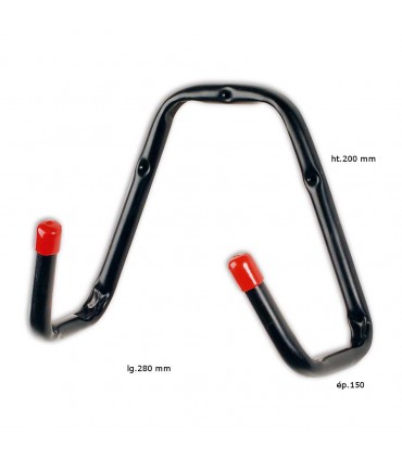 Crochet double porte tuyaux