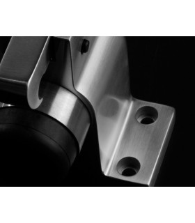 Butée inox pour porte lourde avec blocage Butée inox pour porte lourde avec blocage