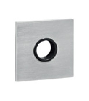 Rosace bec de cane à encastrée pour poignée béquille