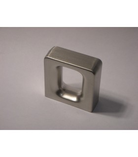 Poignée bouton série Arch nickel satiné