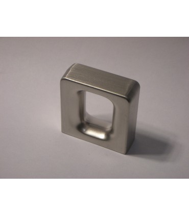 Poignée bouton série Arch nickel satiné