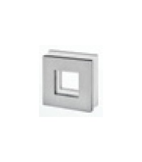 Poignée inox à coller sur porte coulissante en verre Poignée inox à coller sur porte coulissante en verre