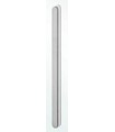 Poignée inox 300 mm à coller sur porte coulissante en verre