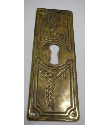 plaque verticale entrée de clé 96 x 33 mm