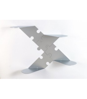 Exemple de réalisation avec 2 kits argent mat Exemple de réalisation avec 2 kits argent mat